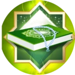 quran kareem, qibla, daily hadees, tasbih, naats android application logo